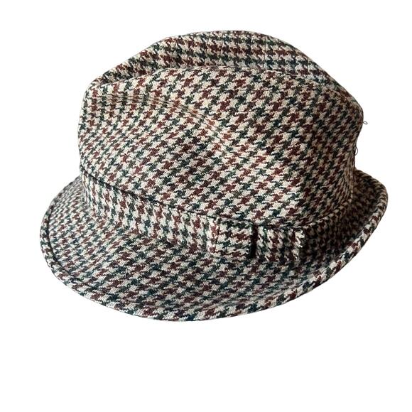 Lock And Co Made For Brook Brothers Houndstooth Hat - Picture 10 of 10